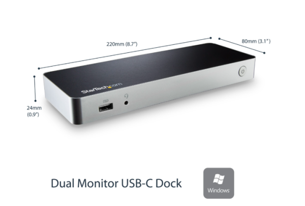 Startech USB Type C Docking Station with 60W - MST30C2HHPDU (3 Years Manufacture Local Warranty In Singapore) Hot on Sale