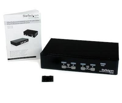 StarTech 4 Port Professional VGA USB KVM Switch with Hub SV431USB -EOL Cheap